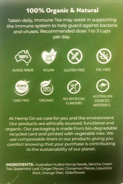 Hemp Soothing Tea - Immune (Daily Immune Support)
